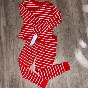 Wondershop Red and White Kids Pajama Set